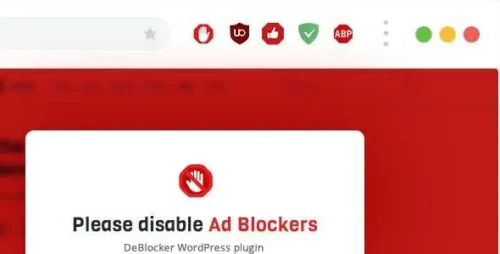 DeBlocker GPL v3.4.2 – Anti AdBlock Plugin for WordPress